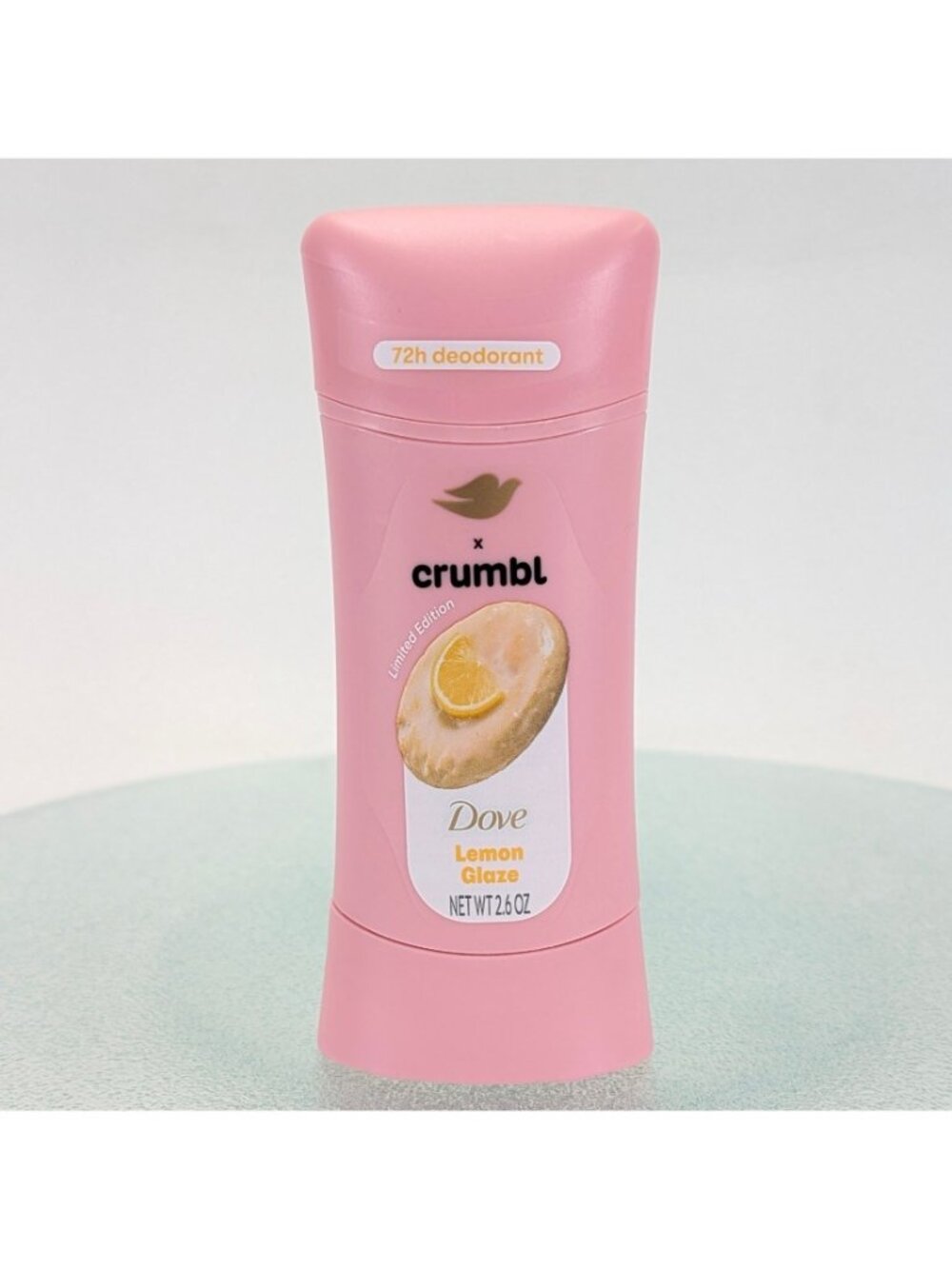 Dove x Crumbl Lot of 4 Lemon Glaze Deodorant 2.6 oz Each - New - Picture 3 of 6